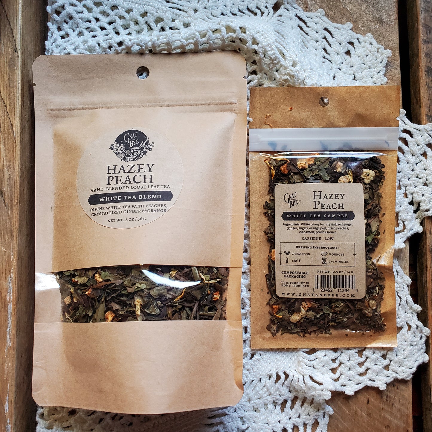 Hazey Peach | White tea blend