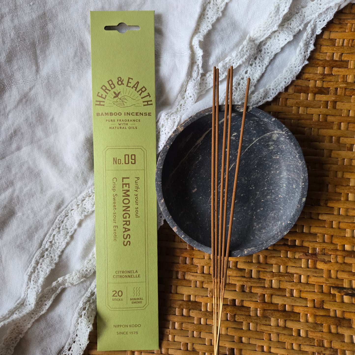 Nippon Kodo - Herb & Earth Bamboo Incense