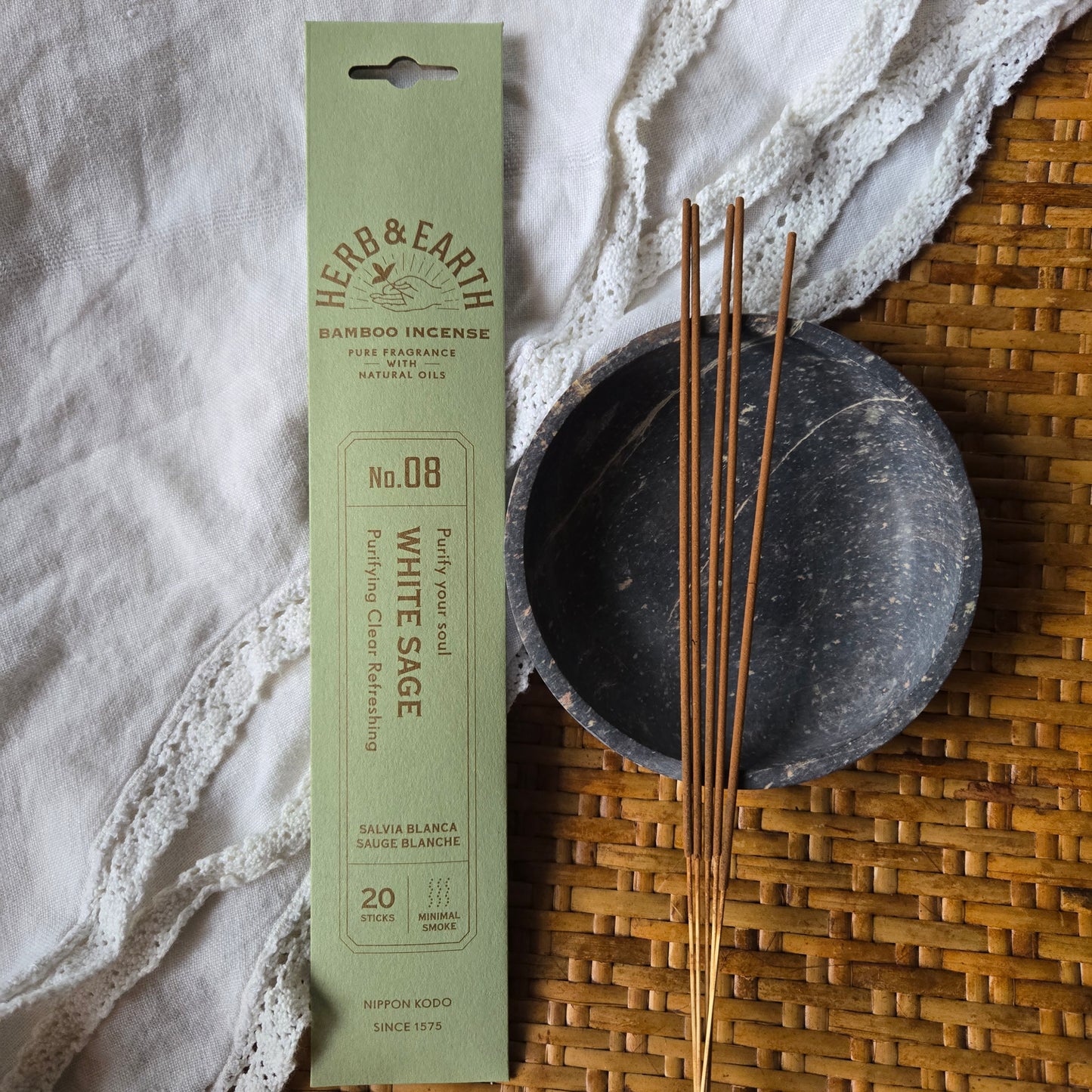 Nippon Kodo - Herb & Earth Bamboo Incense