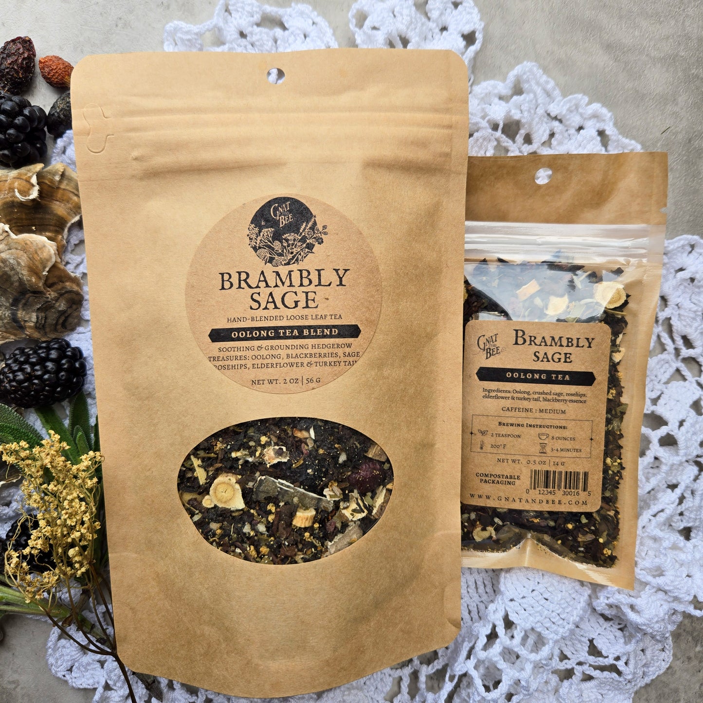 Brambly Sage | Blackberry Oolong Blend