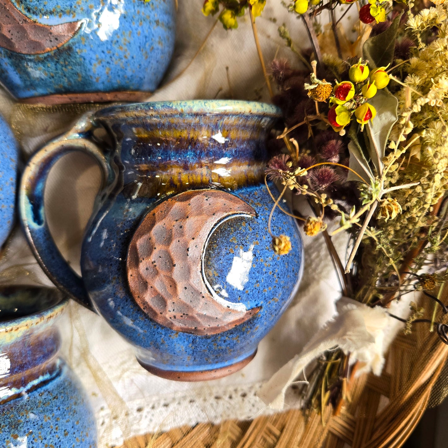 Moon Mugs by Rhino Pottery