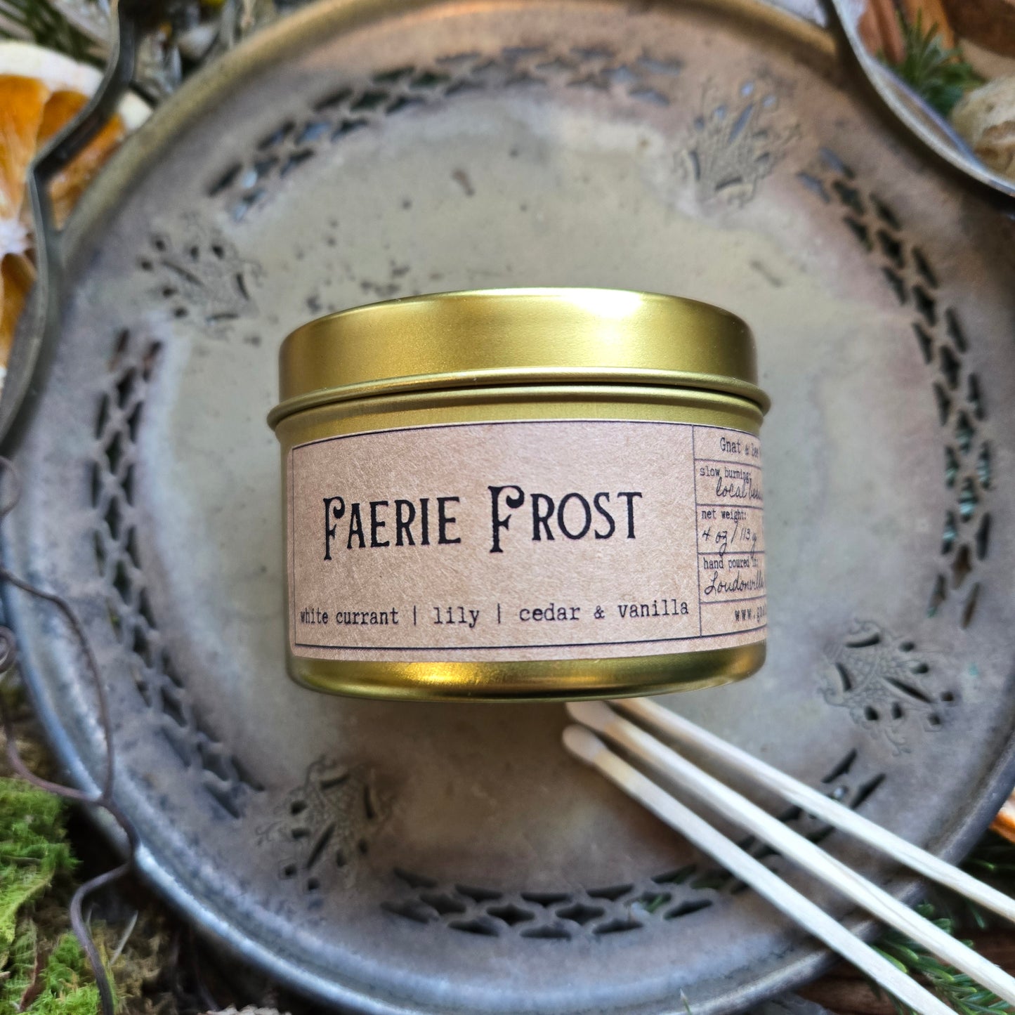 Faerie Frost | Winter Apothecary Candle