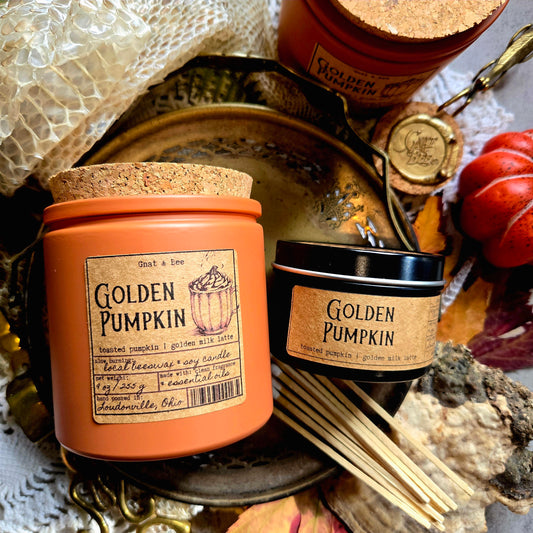 Golden Pumpkin | Autumn Apothecary Candle