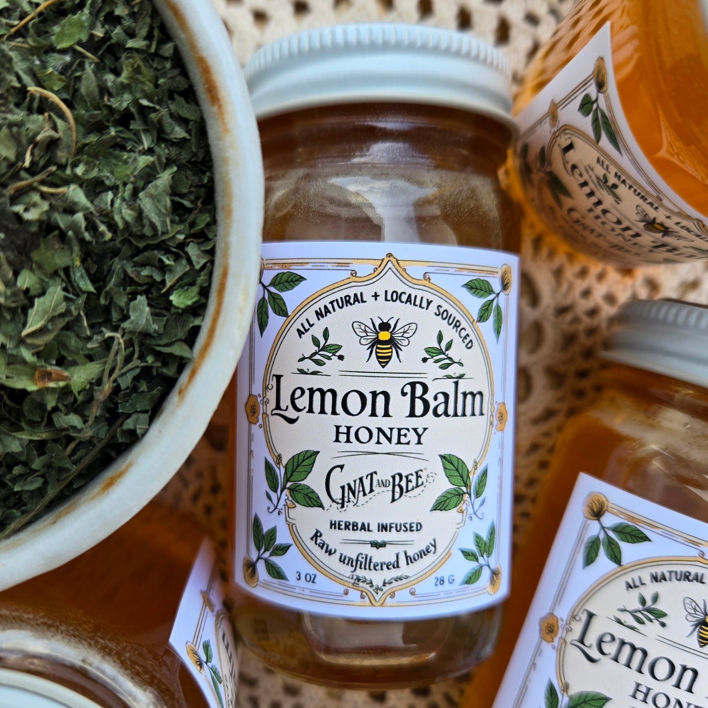 Lemon Balm | Herbal Infused Honey