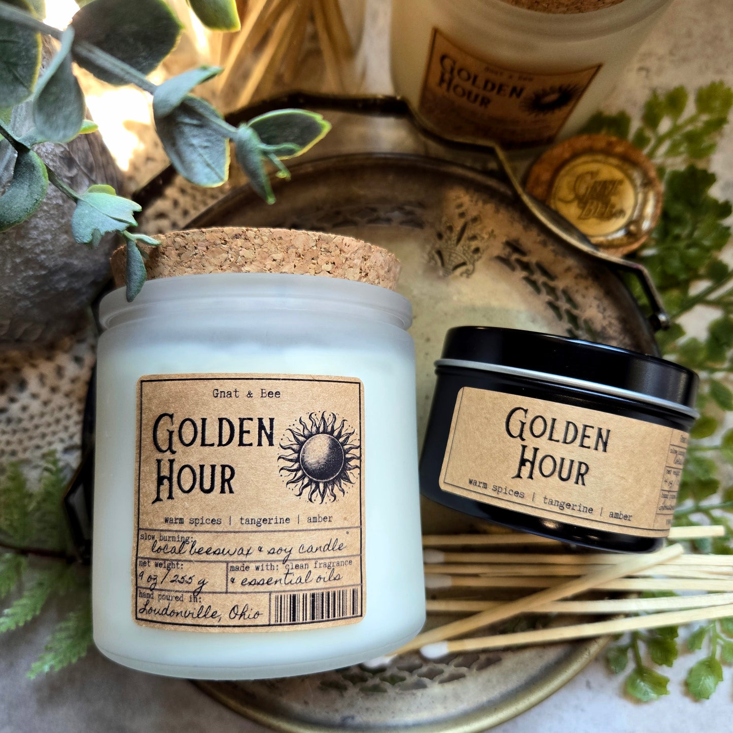 Golden Hour Apothecary Candle