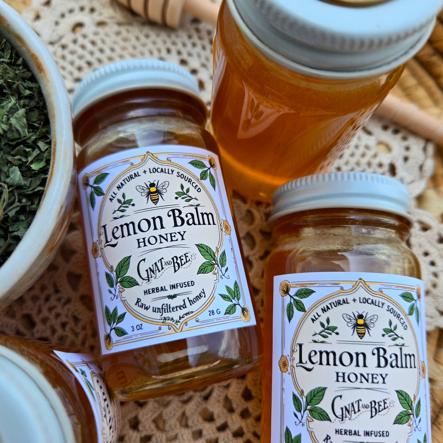 Lemon Balm | Herbal Infused Honey