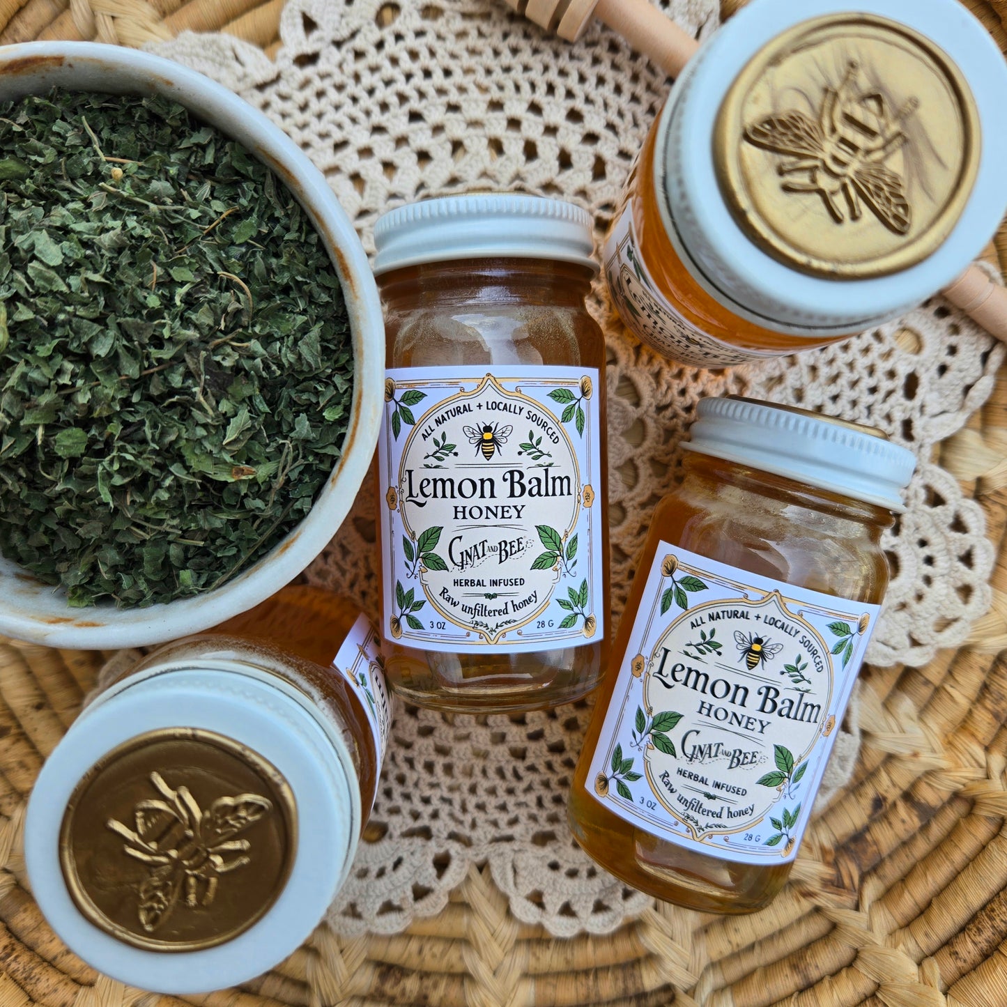 Lemon Balm | Herbal Infused Honey