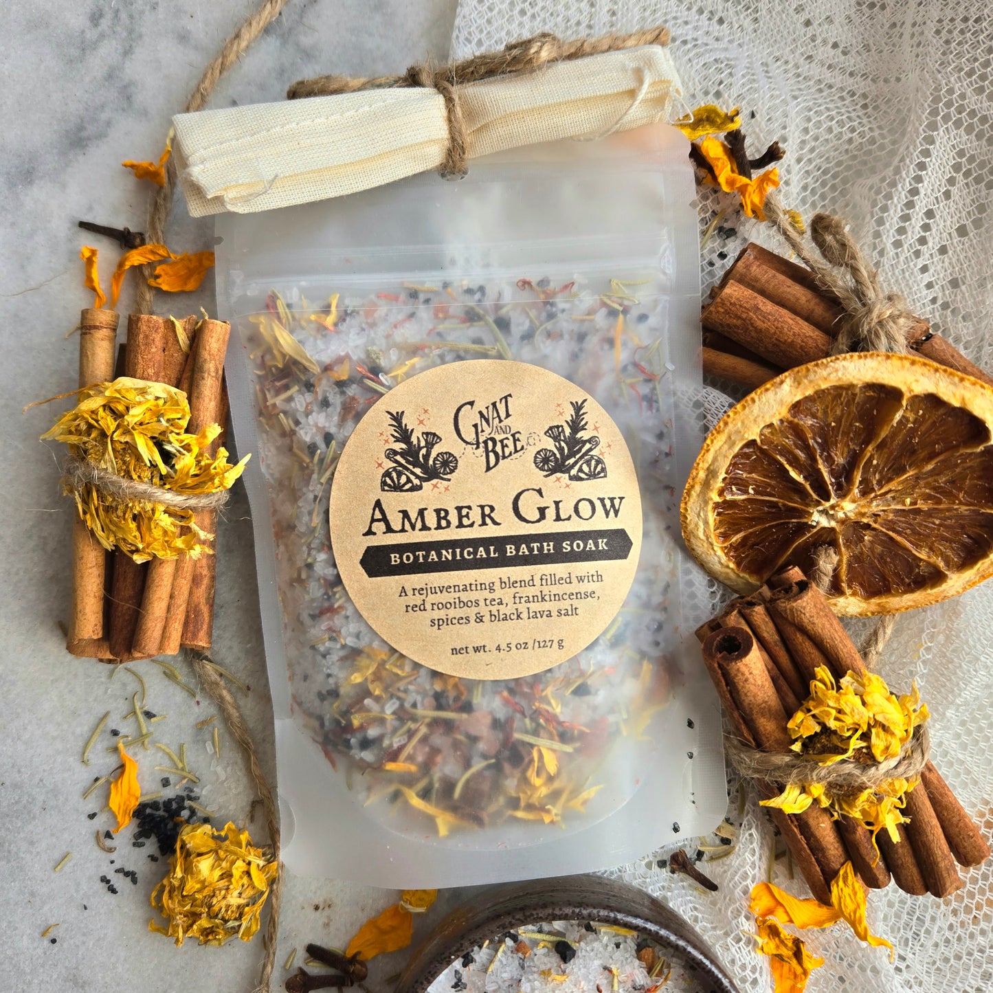 Amber Glow | Botanical Bath Soak