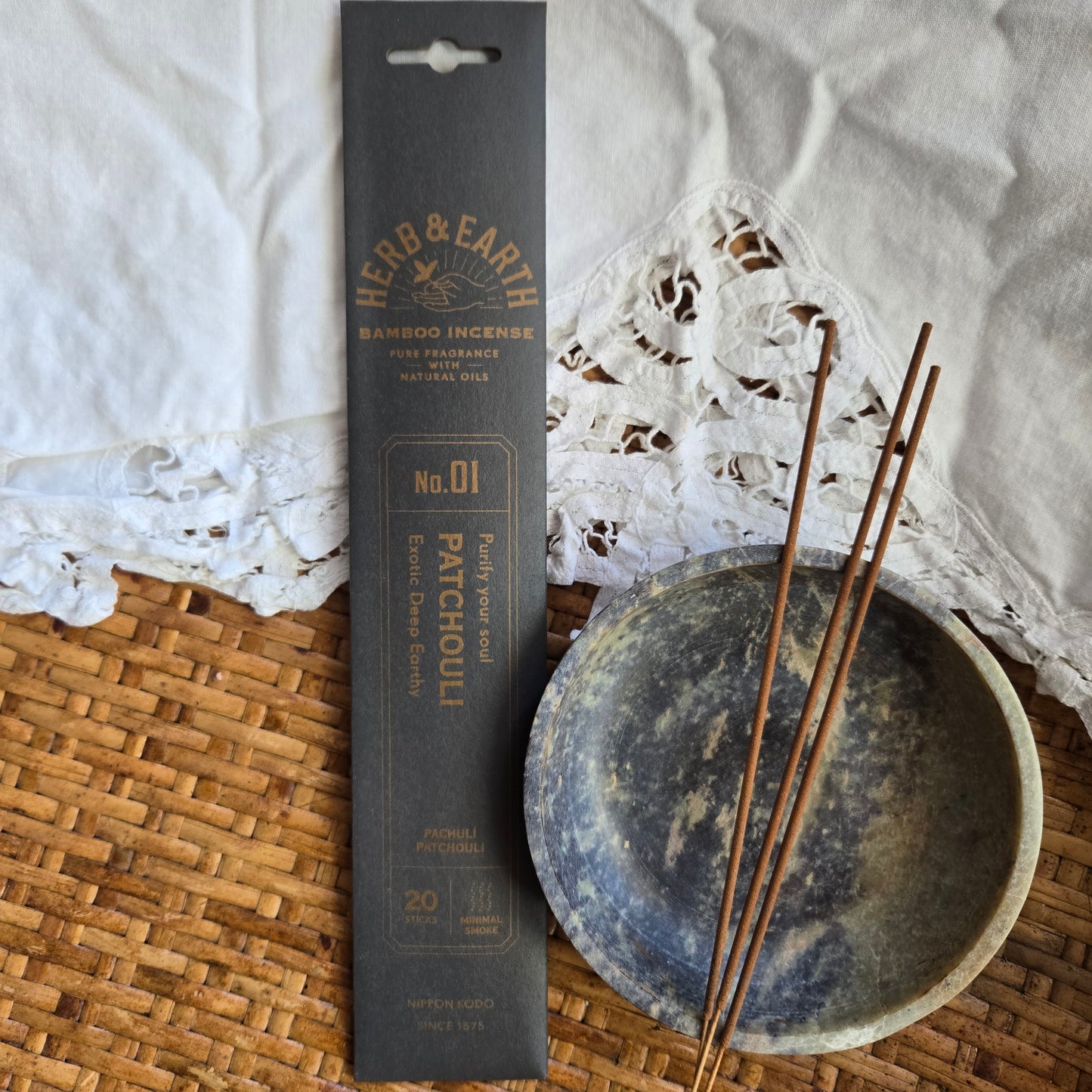 Nippon Kodo - Herb & Earth Bamboo Incense