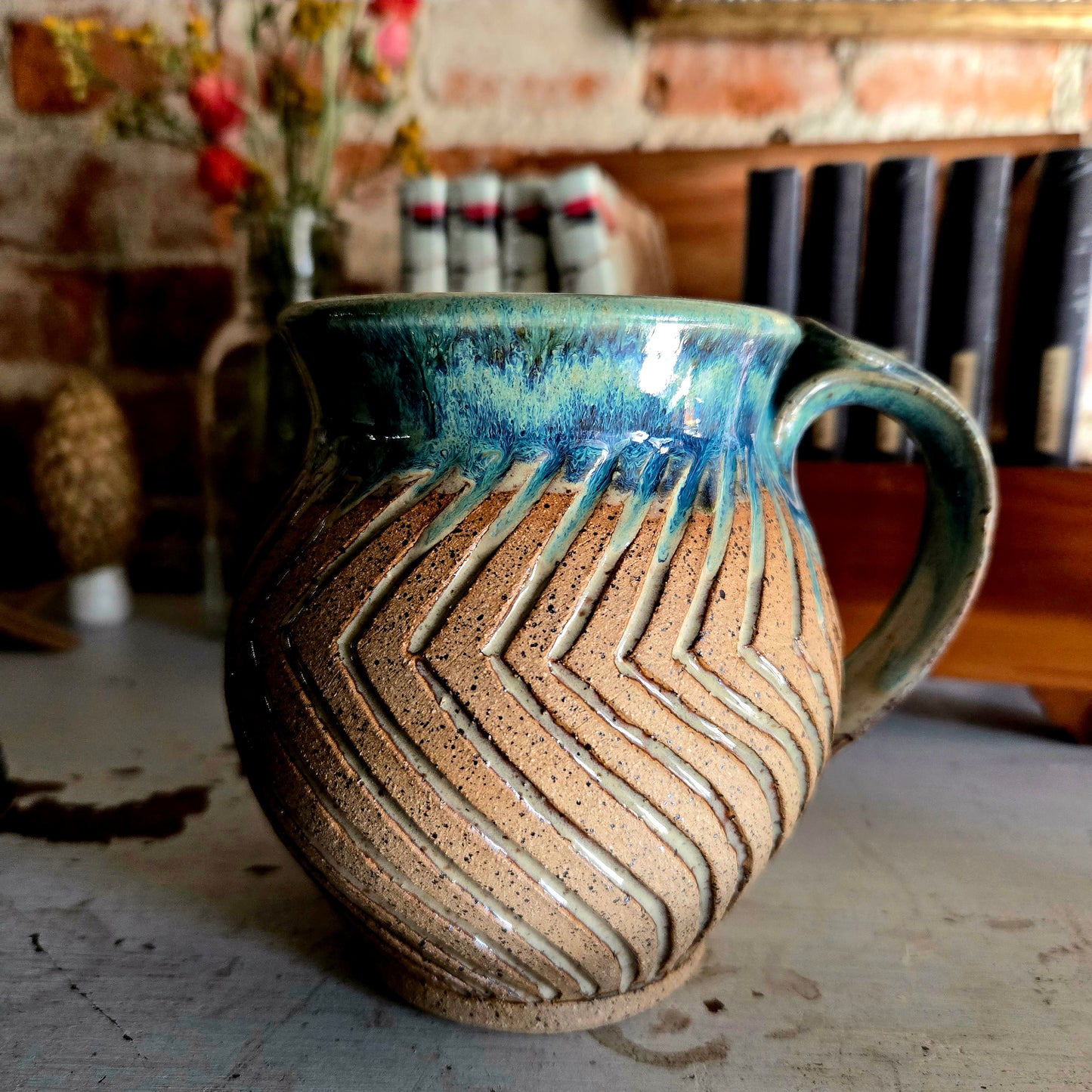 Rhino Pottery Mugs