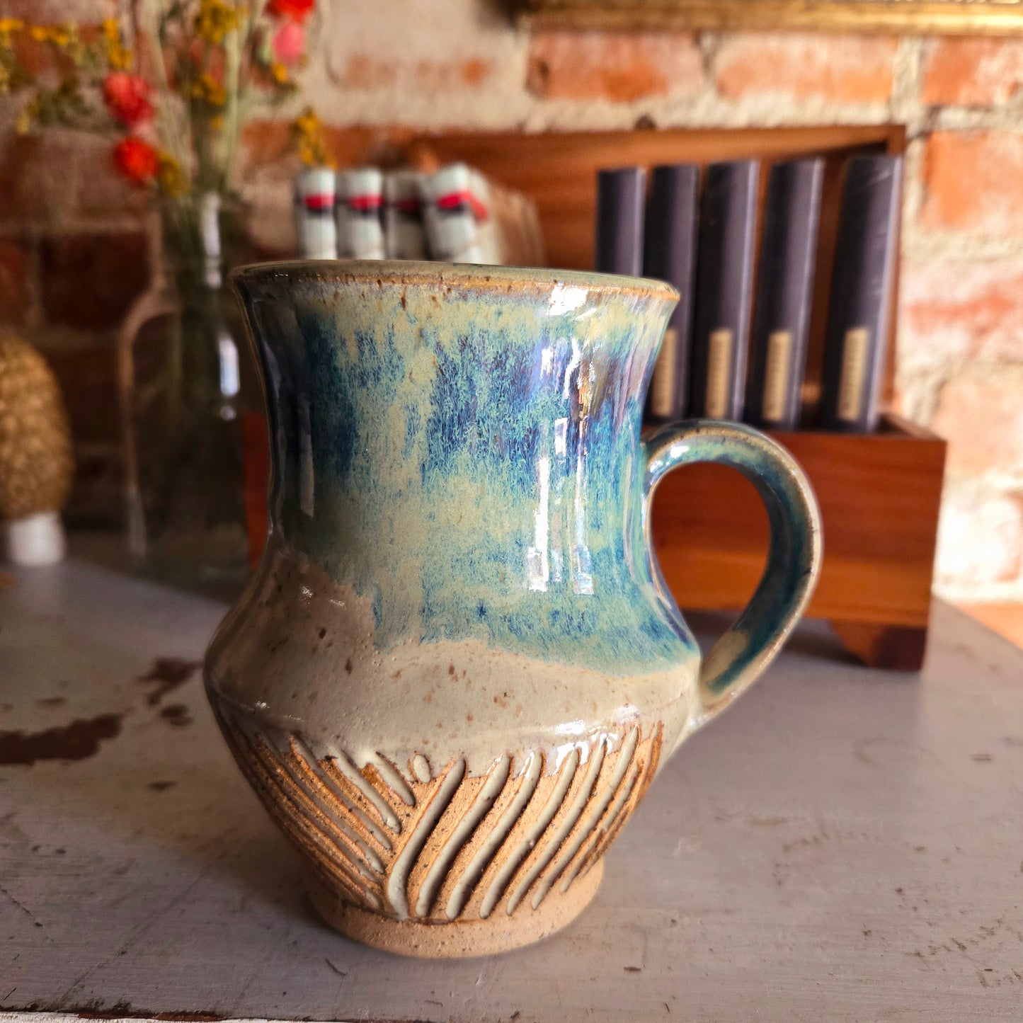 Rhino Pottery Mugs