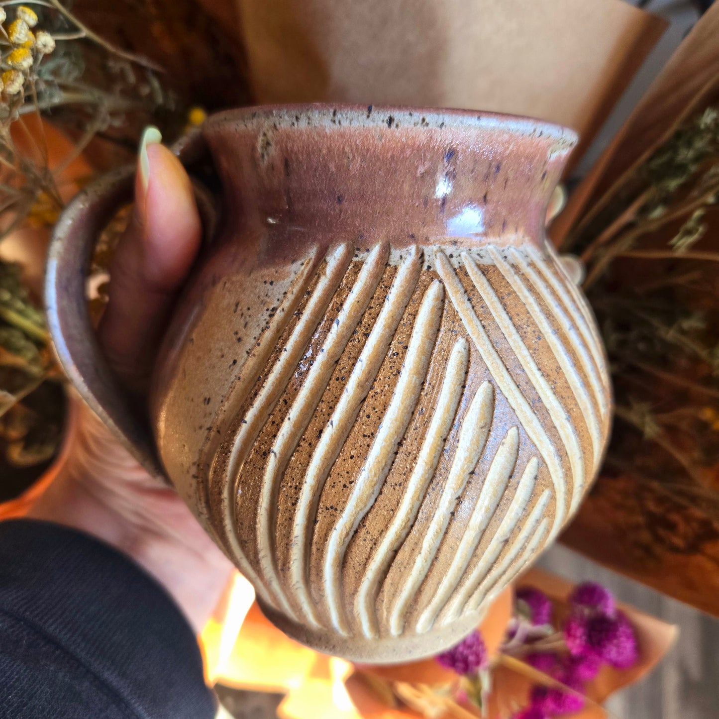 Rhino Pottery Mugs