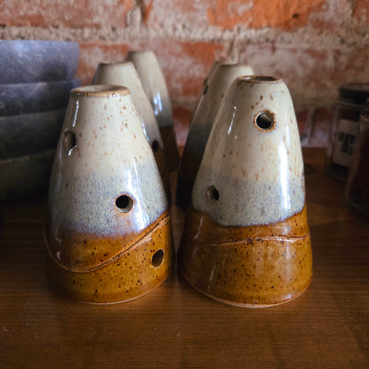 Rhino Pottery Cone Incense Burners