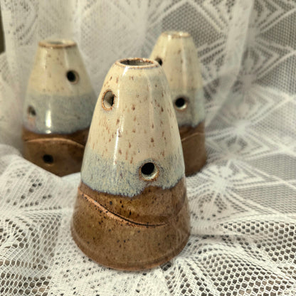 Rhino Pottery Cone Incense Burners