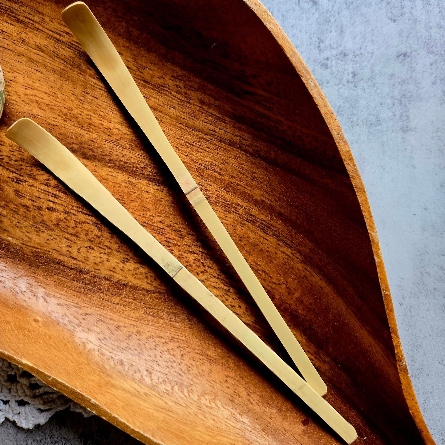 Bamboo Matcha Japanese Spoon | Chashaku
