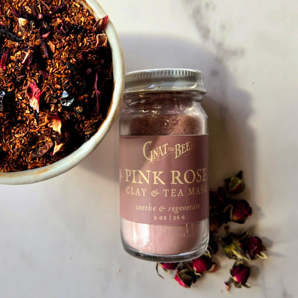 Pink Rose | Clay Mask – Gnat and Bee