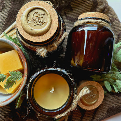 Ohio Heritage Beeswax Apothecary Candle