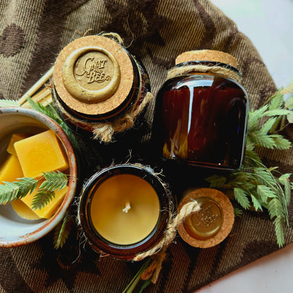 Ohio Heritage Beeswax Apothecary Candle