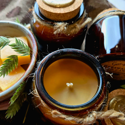 Ohio Heritage Beeswax Apothecary Candle