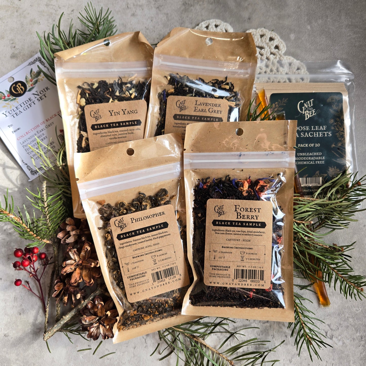 Yuletide Noir | Tea Gift Set
