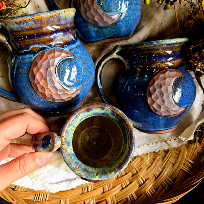 Moon Mugs by Rhino Pottery