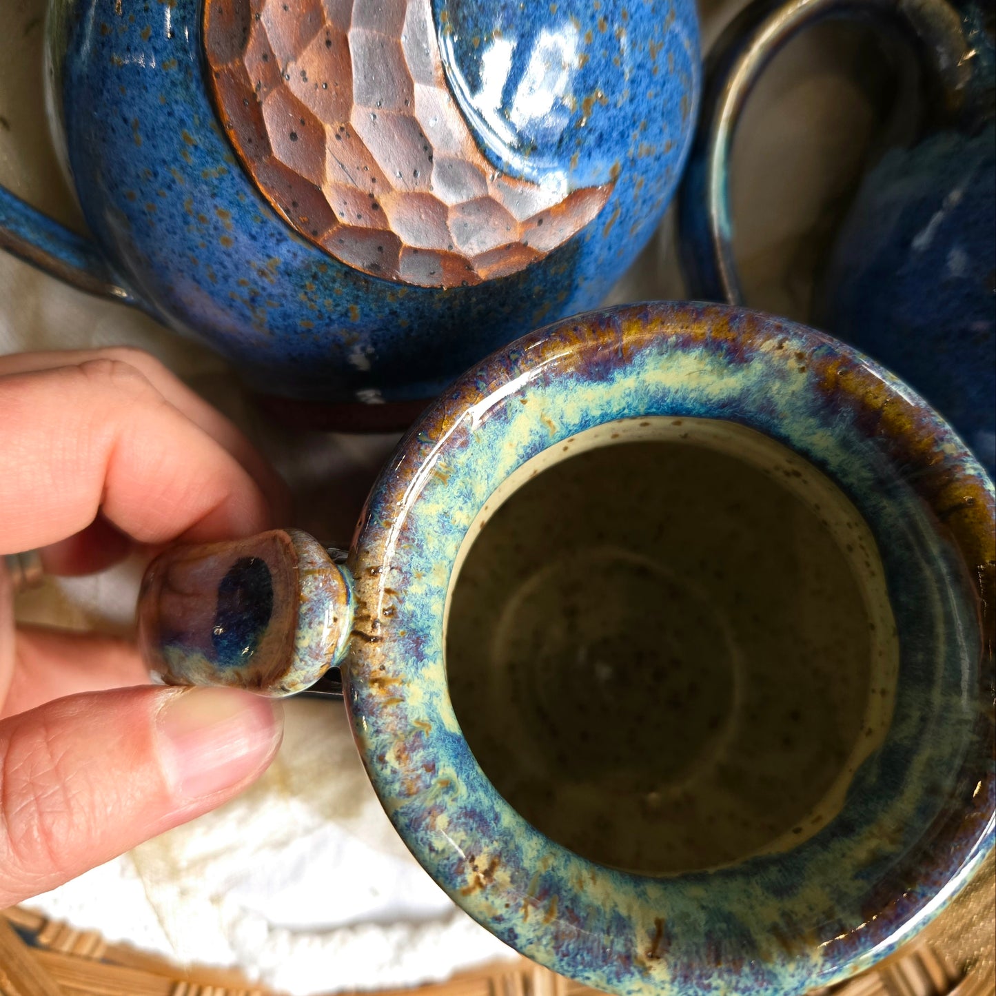 Moon Mugs by Rhino Pottery