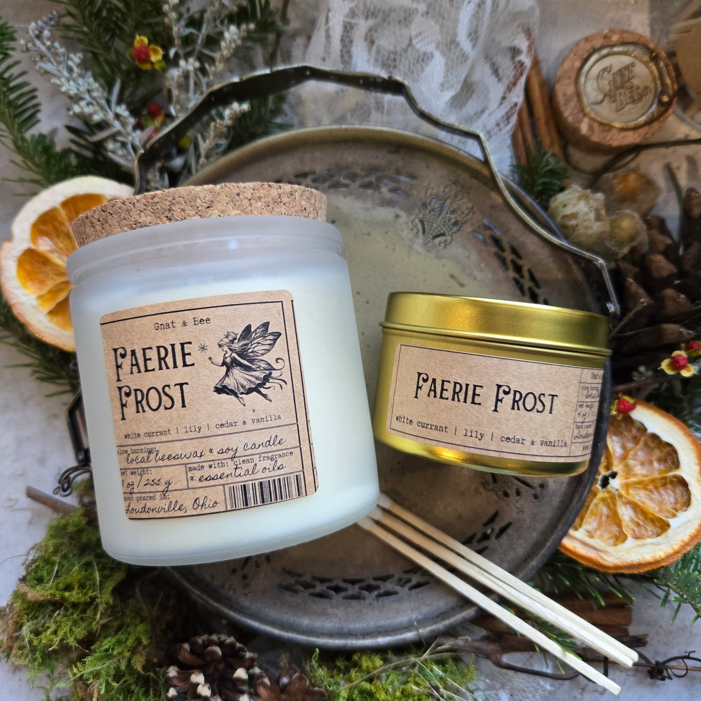Faerie Frost | Winter Apothecary Candle
