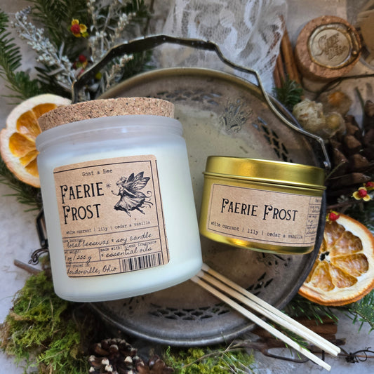 Faerie Frost | Winter Apothecary Candle