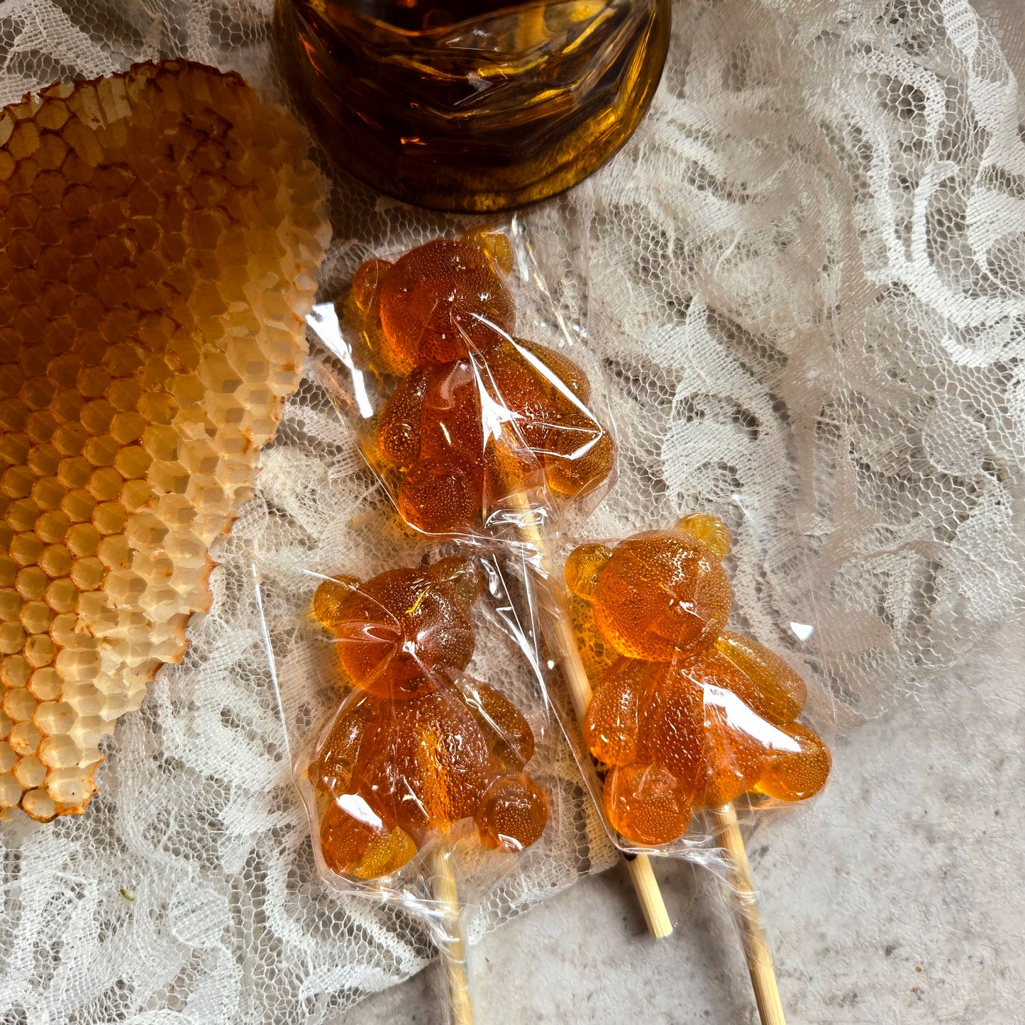 Honey Dipper Lollies