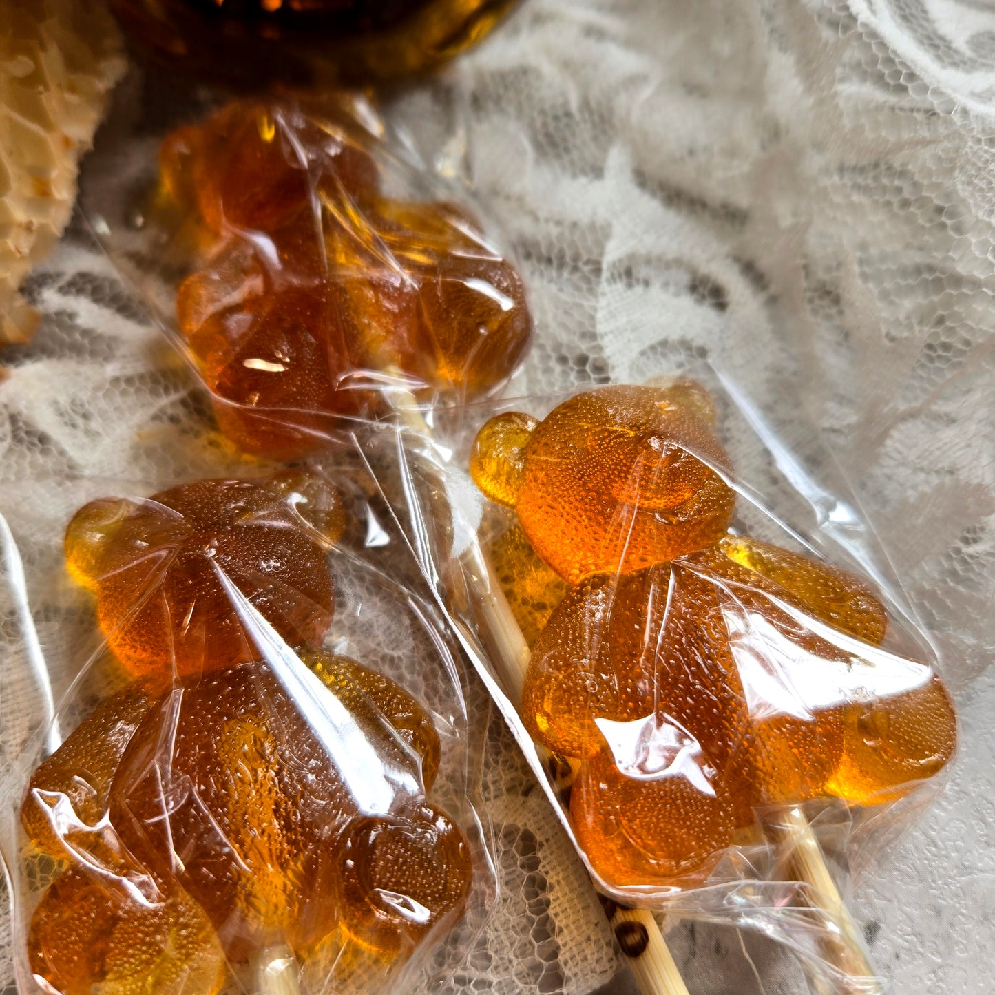 Honey Dipper Lollies