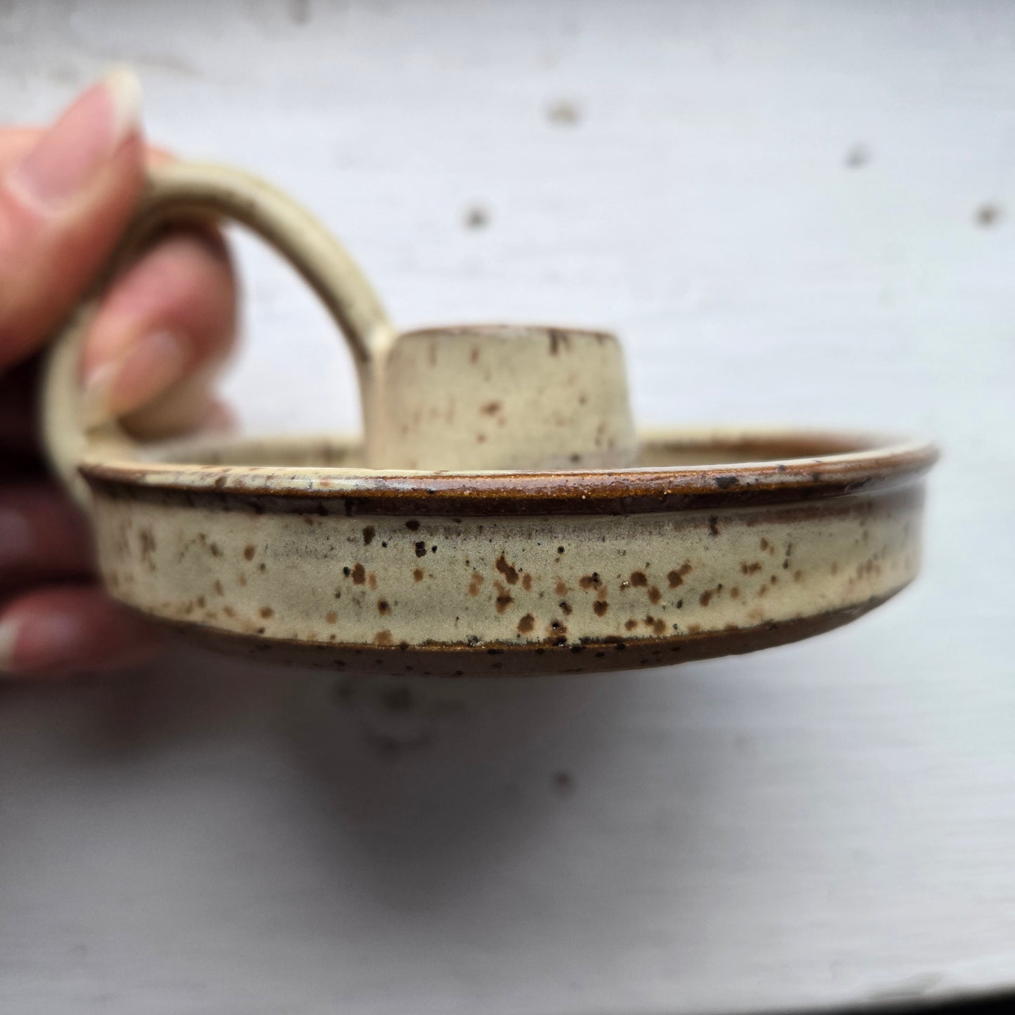 Taper Candle Holder by Rhino Pottery