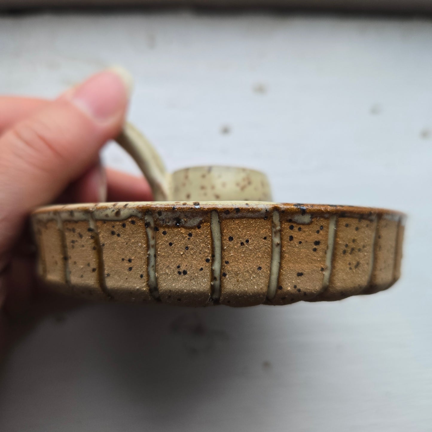 Taper Candle Holder by Rhino Pottery