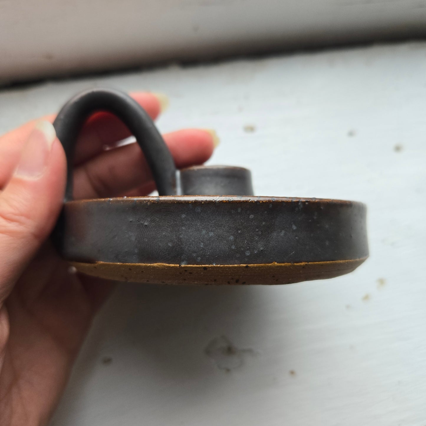 Taper Candle Holder by Rhino Pottery