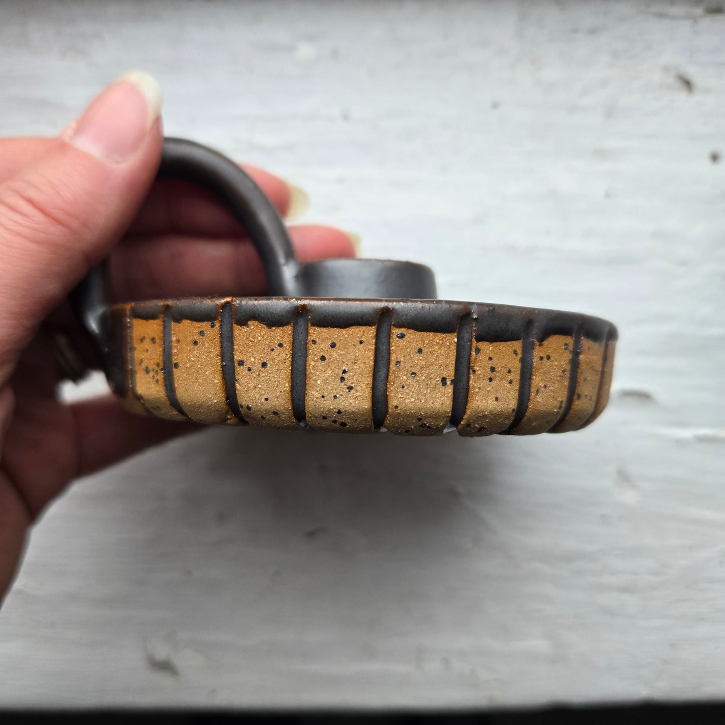 Taper Candle Holder by Rhino Pottery