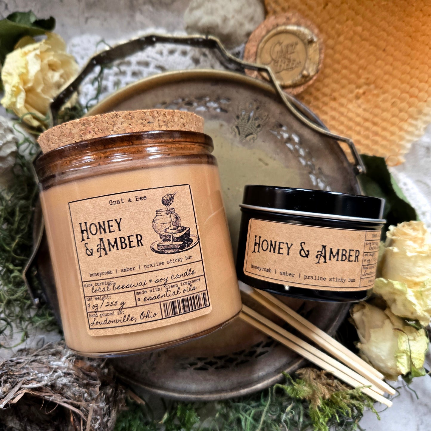 Honey & Amber | Spring Apothecary Candle