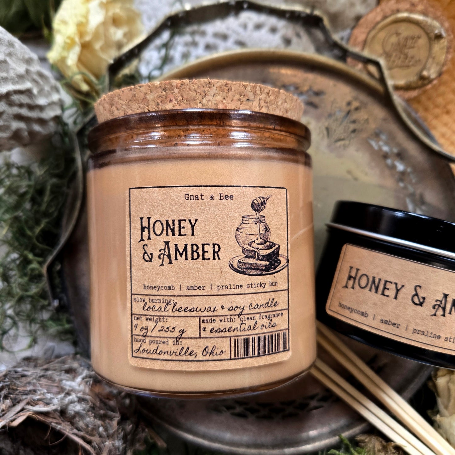 Honey & Amber | Spring Apothecary Candle