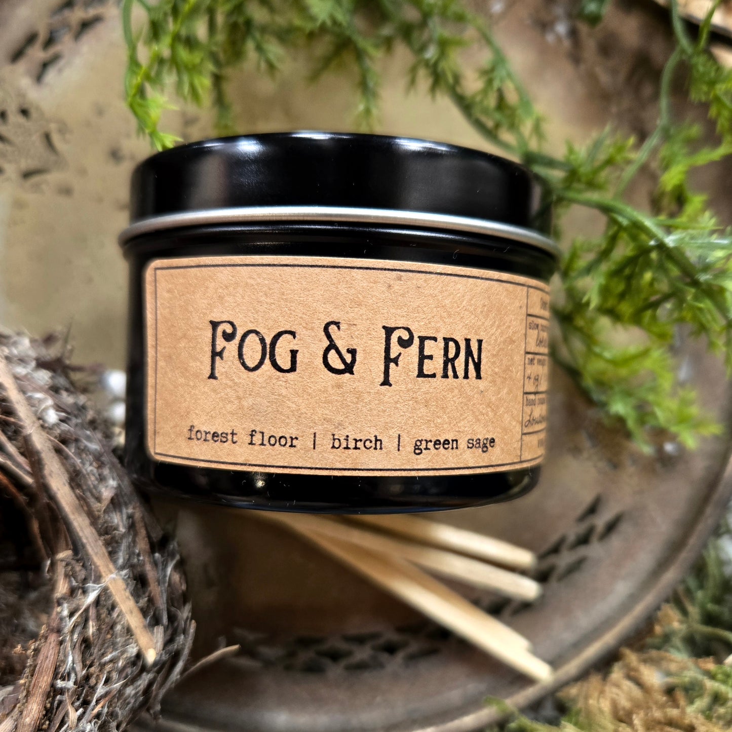 Fog & Fern | Spring Apothecary Candle
