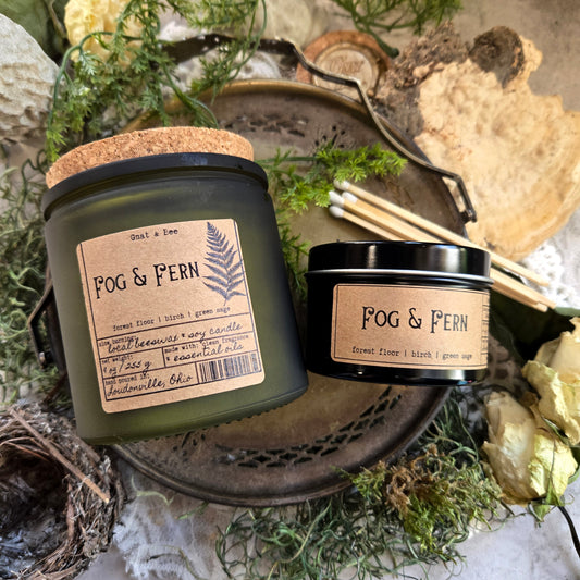 Fog & Fern | Spring Apothecary Candle