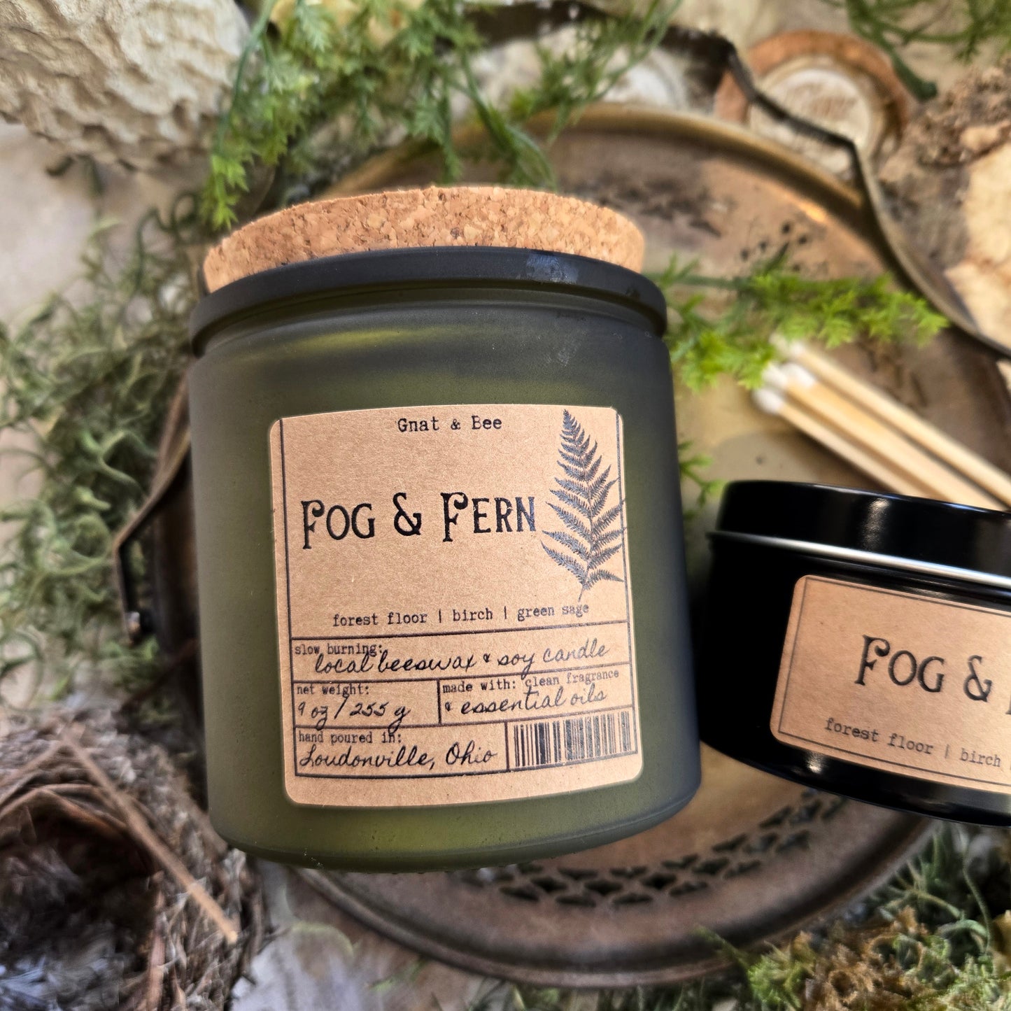 Fog & Fern | Spring Apothecary Candle