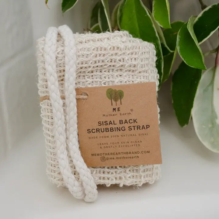 Sisal Back Scrubbing Strap