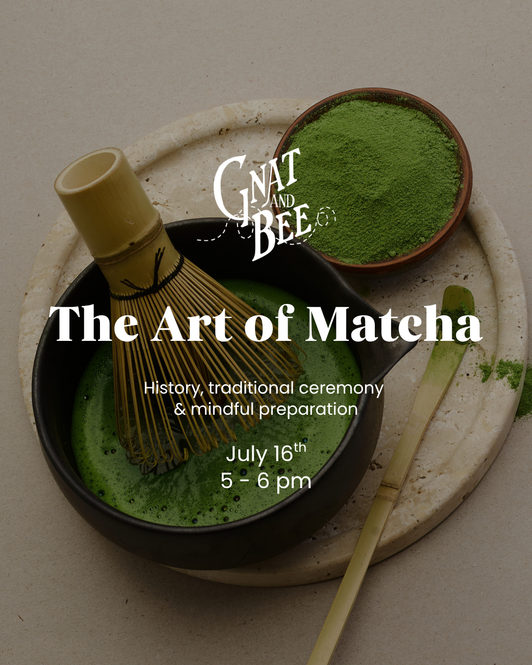 Event Registration: The Art of Matcha