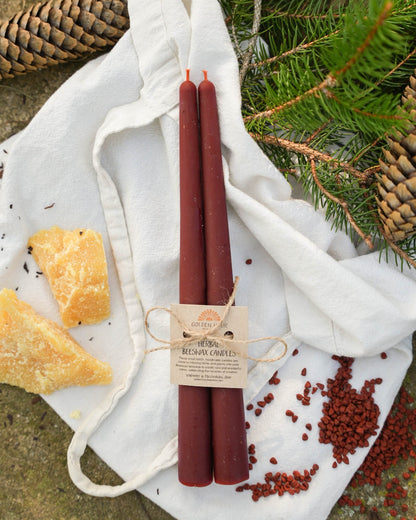 Golden Hour Beeswax Candle Collection