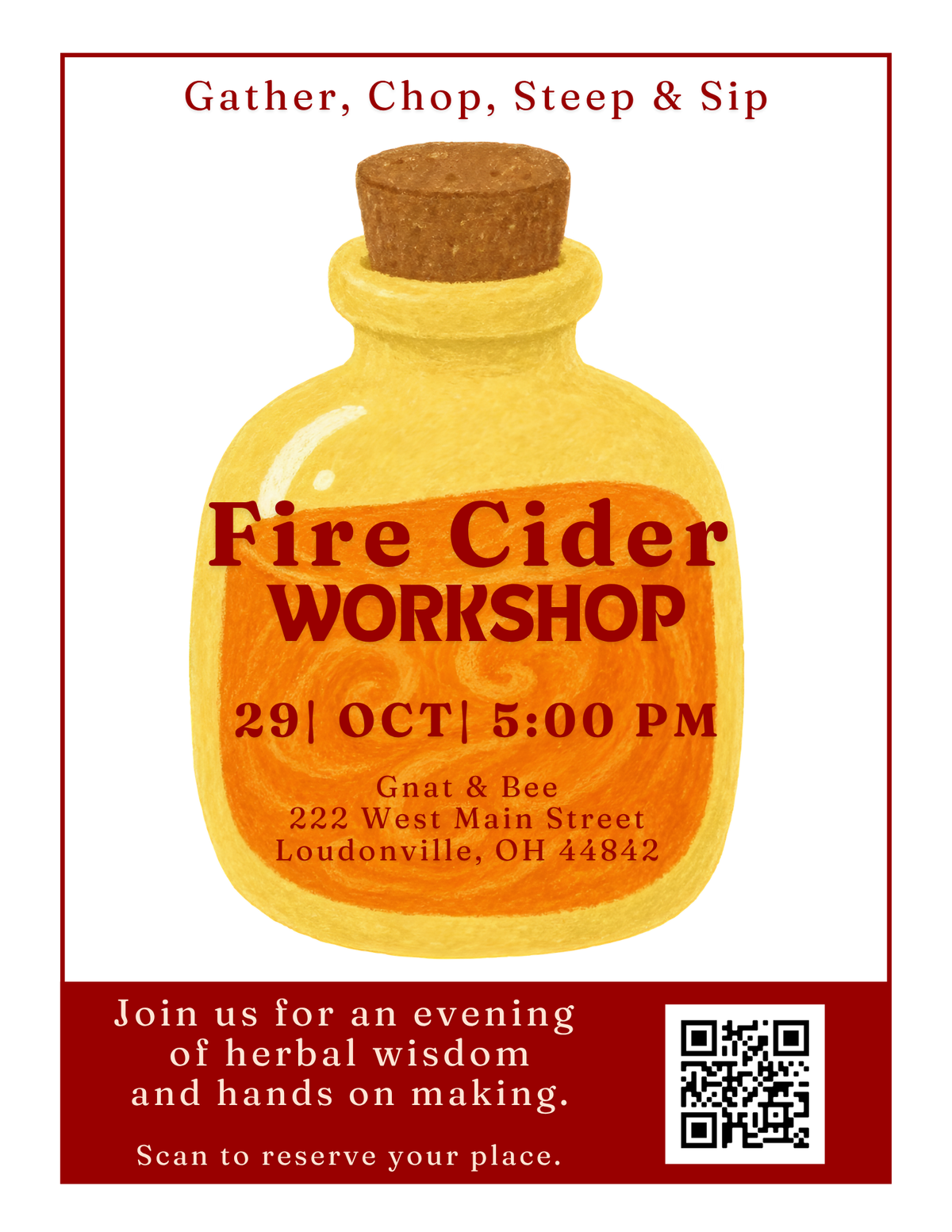 Fire Cider Workshop- Registration
