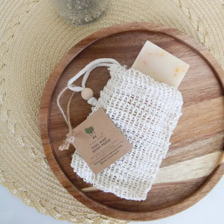 Sisal Soap Saver Pouch