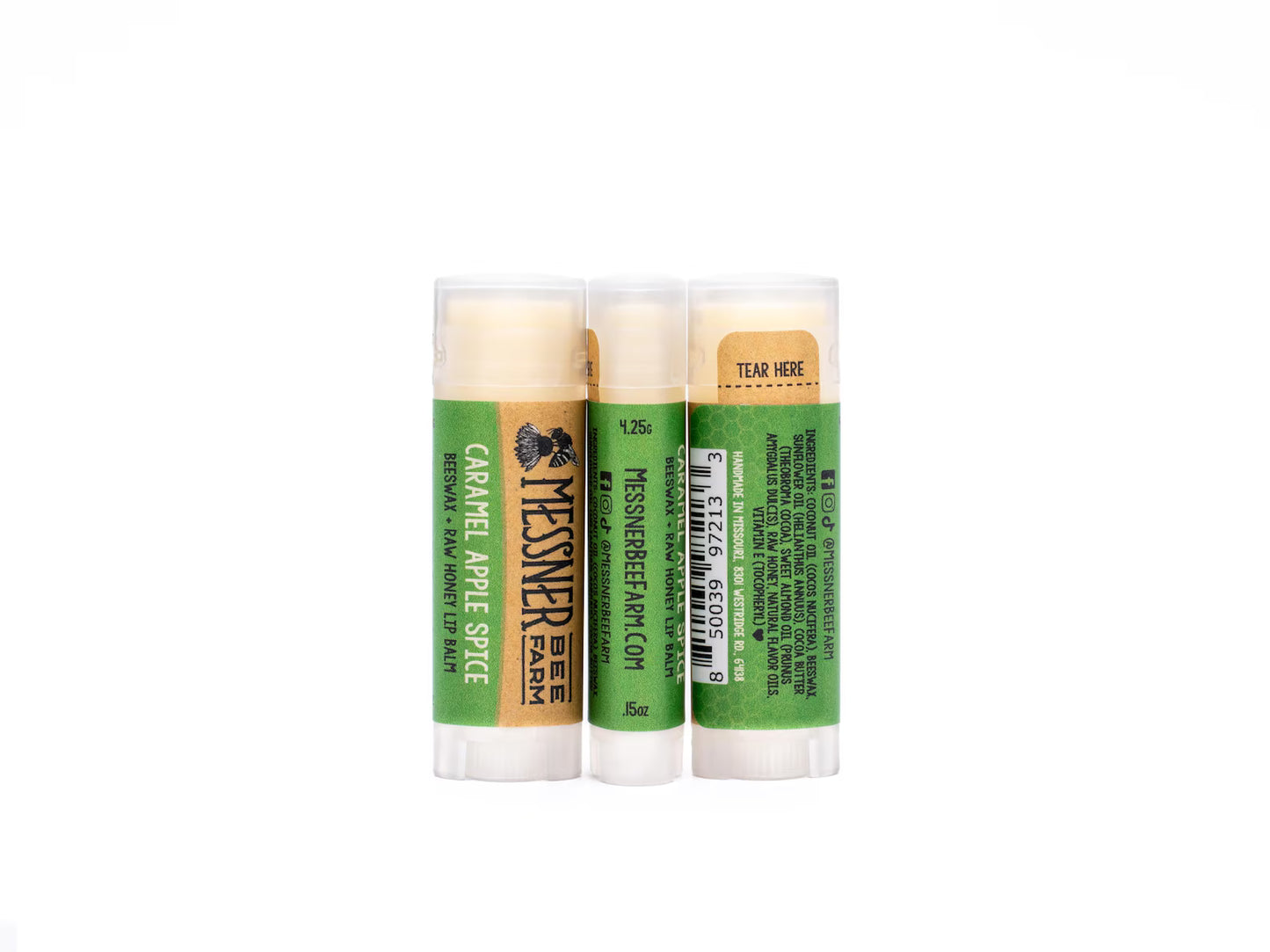 Lip Balm - Caramel Apple Spice - Messner Bee Farm