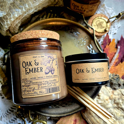 Oak & Ember | Autumn Apothecary Candle