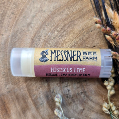 Lip Balm - Hibiscus Lime - Messner Bee Farm