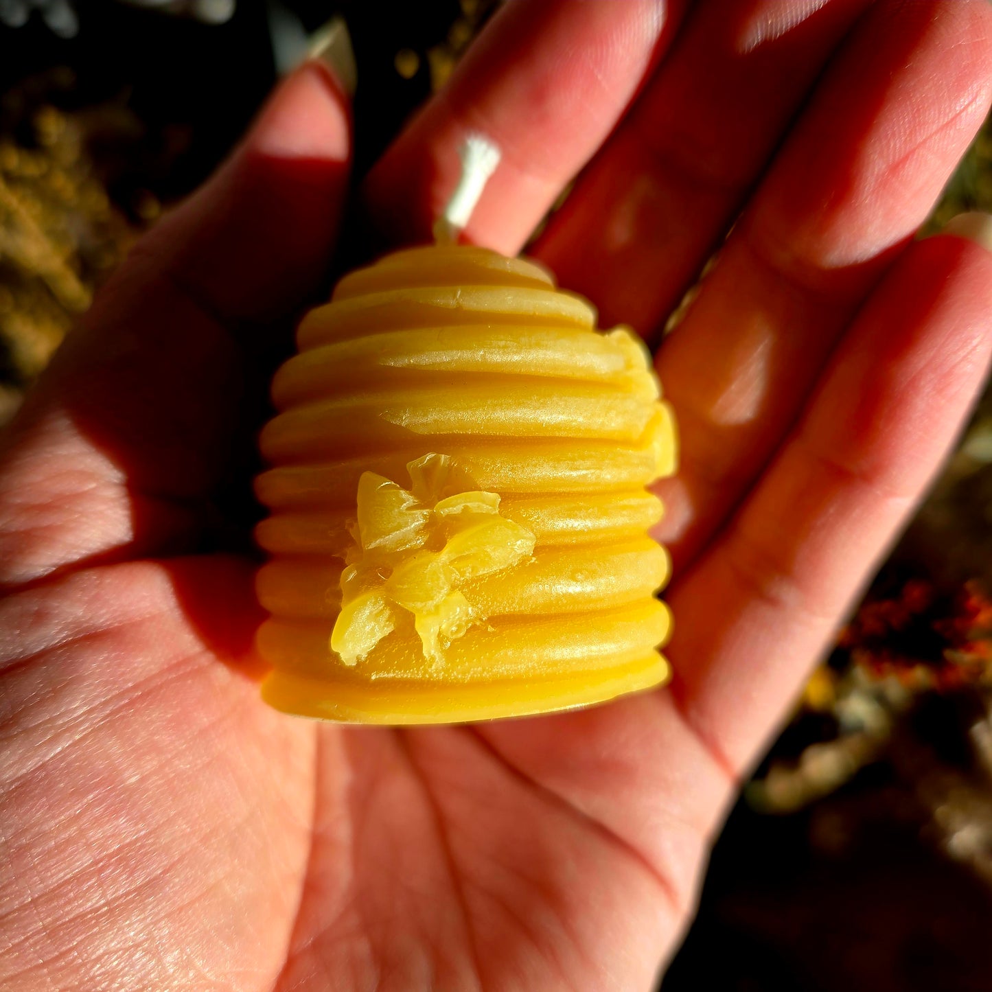 Beehive Mini Beeswax Candle