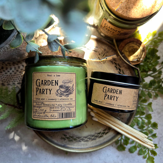 Garden Party Apothecary Candle