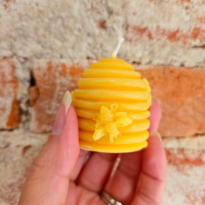 Beehive Mini Beeswax Candle